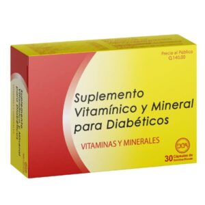 Suplemento vitamínico Guatemala para diabéticos